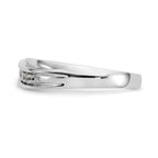 14k White Gold 1/4 carat Lab Grown Diamond VS/SI+ G+ Complete Men's Ring