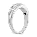 14k White Gold 1/4 carat Lab Grown Diamond VS/SI+ G+ Complete Men's Ring