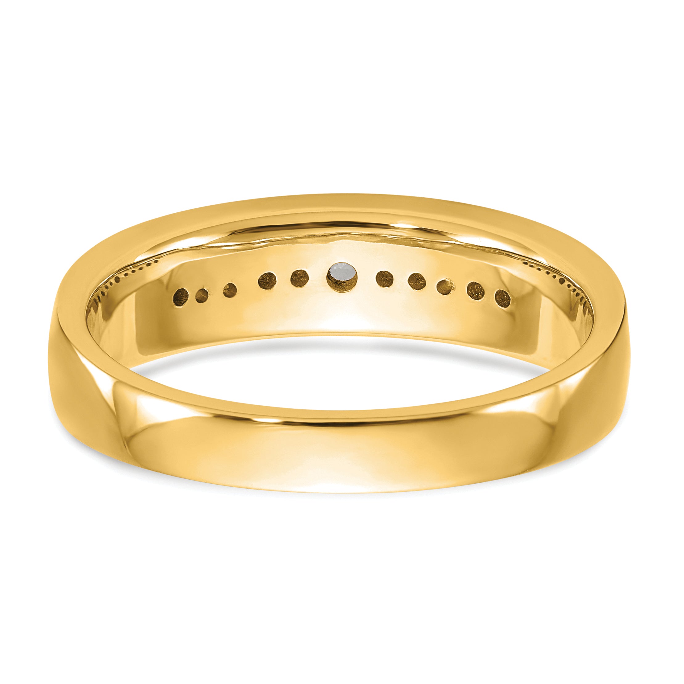14K Lab Grown Diamond VS/SI+ G+ Men's Band