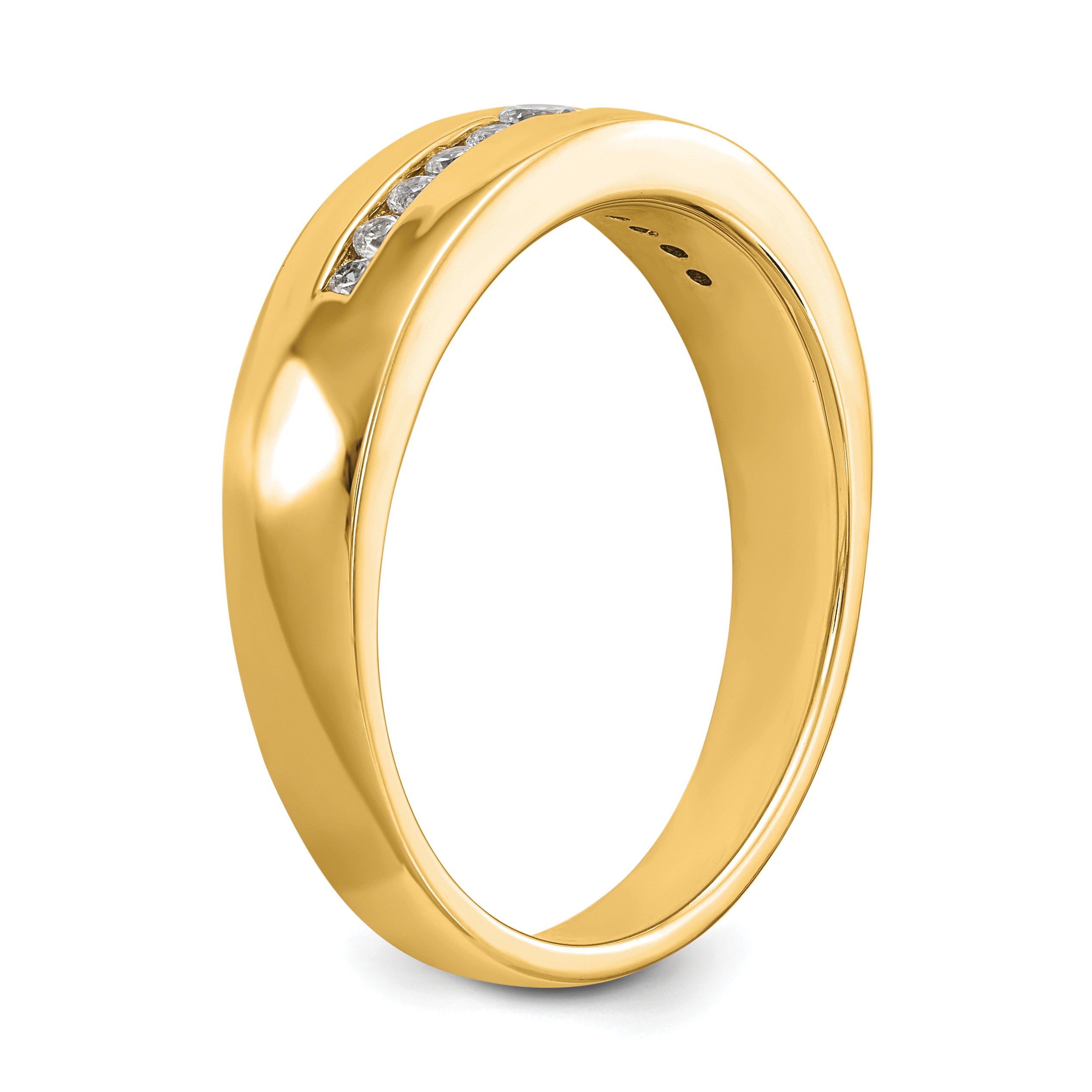14K Lab Grown Diamond VS/SI+ G+ Men's Band