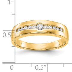 14K Lab Grown Diamond VS/SI+ G+ Men's Band