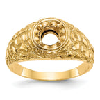 14k 7/8 carat Lab Grown Diamond VS/SI+ G+ Complete Men's Ring