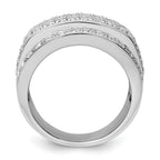 Men's Lab-Grown Diamond Heirloom Ring in 14K White Gold (3 ct. tw.), Size 10 - Sophia Jewelers