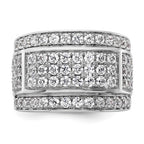 Men's Lab-Grown Diamond Heirloom Ring in 14K White Gold (3 ct. tw.), Size 10 - Sophia Jewelers