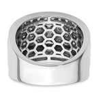 Men's Lab-Grown Diamond Heirloom Ring in 14K White Gold (3 ct. tw.), Size 10 - Sophia Jewelers