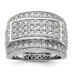 Men's Lab-Grown Diamond Heirloom Ring in 14K White Gold (3 ct. tw.), Size 10 - Sophia Jewelers