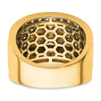 Men's Lab-Grown Diamond Heirloom Ring in 14K Yellow Gold (3 ct. tw.), Size 10 - Sophia Jewelers