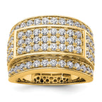 Men's Lab-Grown Diamond Heirloom Ring in 14K Yellow Gold (3 ct. tw.), Size 10 - Sophia Jewelers