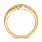 Men's Lab-Grown Diamond Band in 14K Yellow Gold, 4mm (1/4 ct. tw.), Size 10 - Sophia Jewelers
