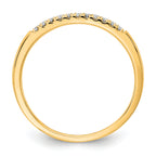 14k 1/10 carat Lab Grown Diamond VS/SI+ G+ Complete Wedding Band