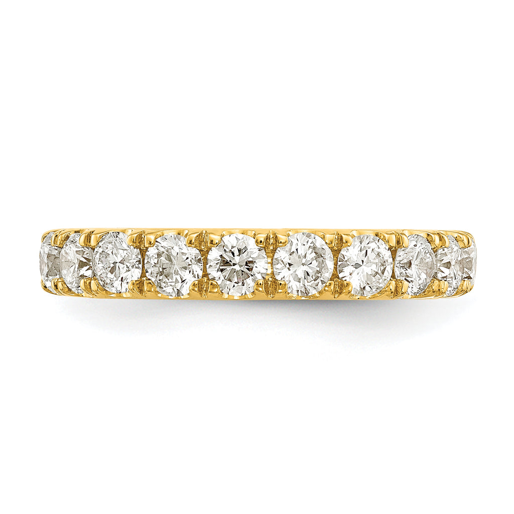 14k 1 carat Lab Grown Diamond VS/SI+ G+ Complete Wedding Band