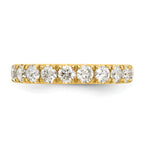 14k 1 carat Lab Grown Diamond VS/SI+ G+ Complete Wedding Band
