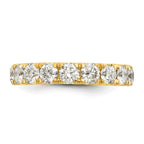 14k 1 1/2 carat Lab Grown Diamond VS/SI+ G+ Complete Wedding Band