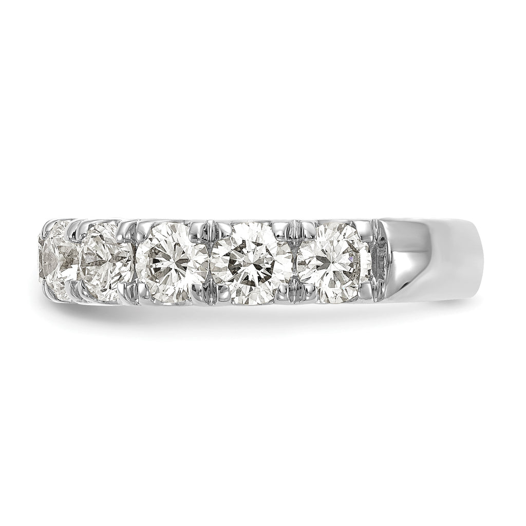 14k White Gold 2 carat Lab Grown Diamond VS/SI+ G+ Complete Wedding Band