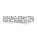 14k White Gold 2 carat Lab Grown Diamond VS/SI+ G+ Complete Wedding Band