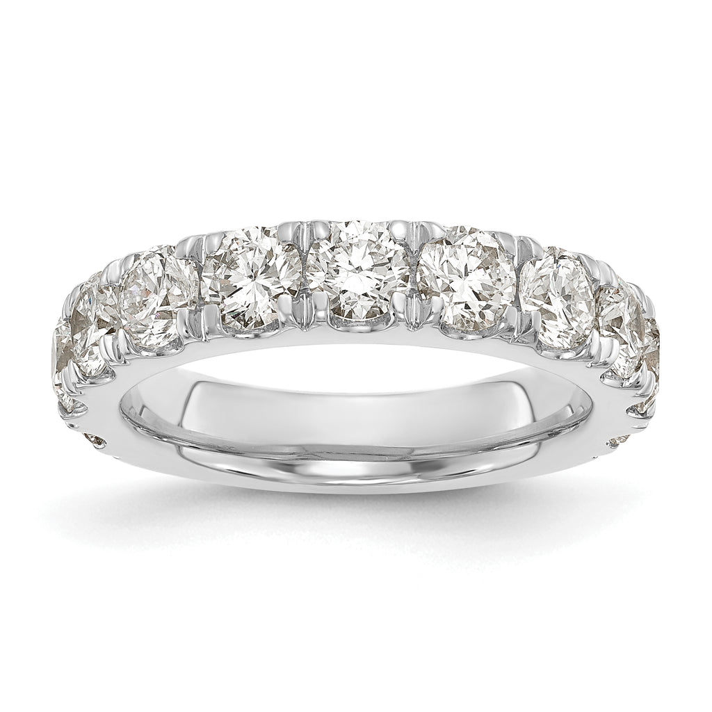 14k White Gold 2 carat Lab Grown Diamond VS/SI+ G+ Complete Wedding Band