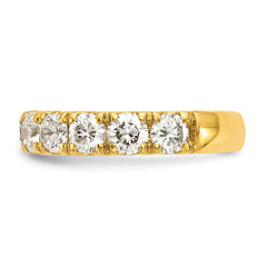 14k 2 carat Lab Grown Diamond VS/SI+ G+ Complete Wedding Band