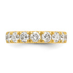 14k 2 carat Lab Grown Diamond VS/SI+ G+ Complete Wedding Band