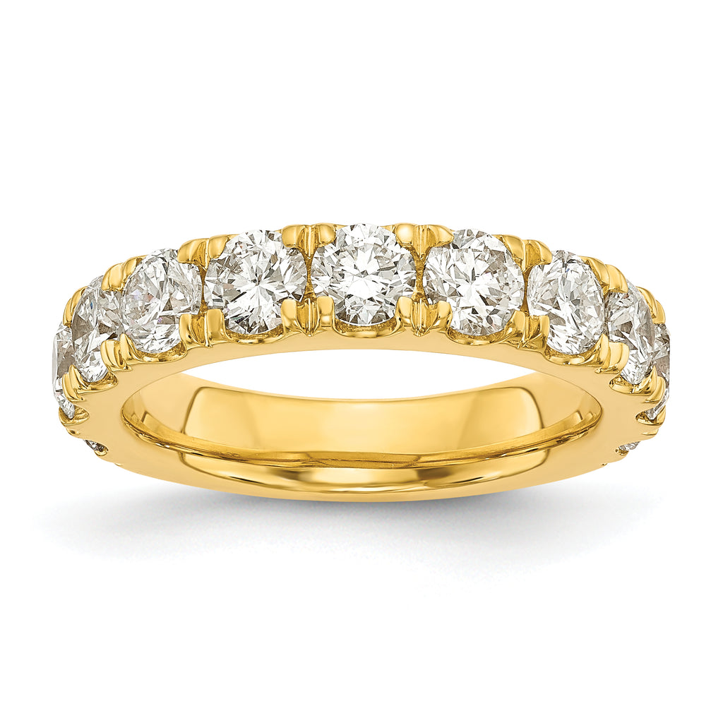 14k 2 carat Lab Grown Diamond VS/SI+ G+ Complete Wedding Band