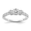 Prong-Set Lab-Grown Diamond Engagement Ring in 14K Yellow Gold, 5.4mm (1 1/2 ct. tw., VS/SI+ G+), Size 7 - Sophia Jewelers