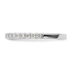 10K White Gold Diamond Band