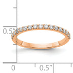 14k Rose Gold Lab Grown Diamond VS/SI+ G+ Ring