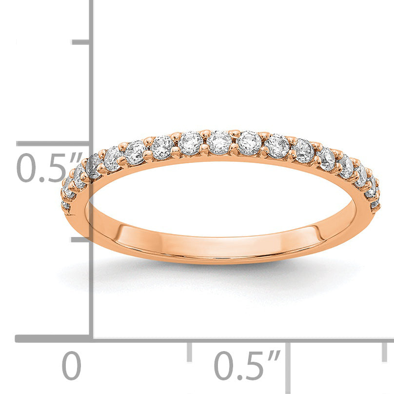 14k Rose Gold Lab Grown Diamond VS/SI+ G+ Ring