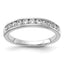Channel-Set Lab-Grown Diamond Wedding Band in 14K White Gold, 2.25mm (1/2 ct. tw., VS+ F+), Size 7 - Sophia Jewelers