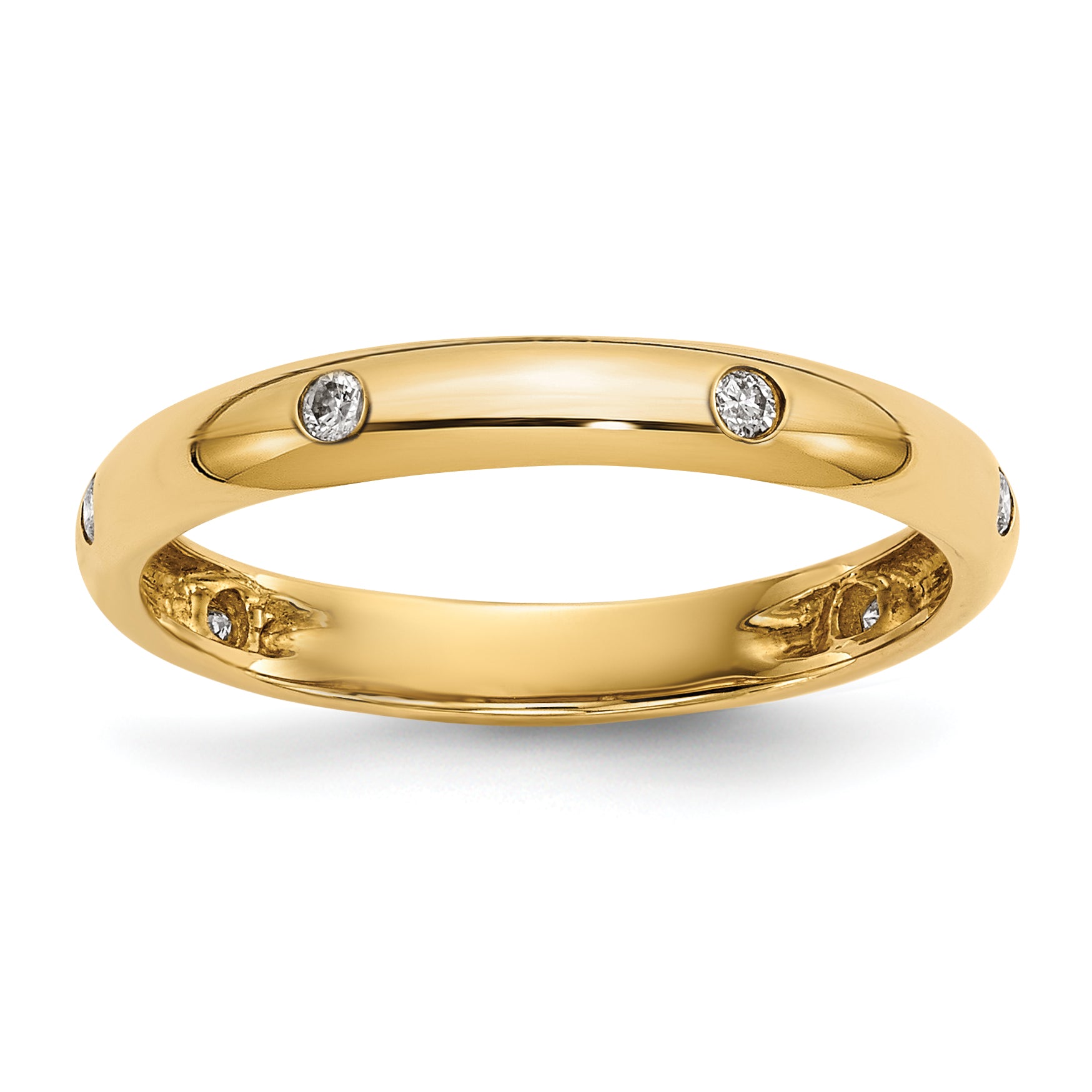 10K 6-stone Diamond Band Main image