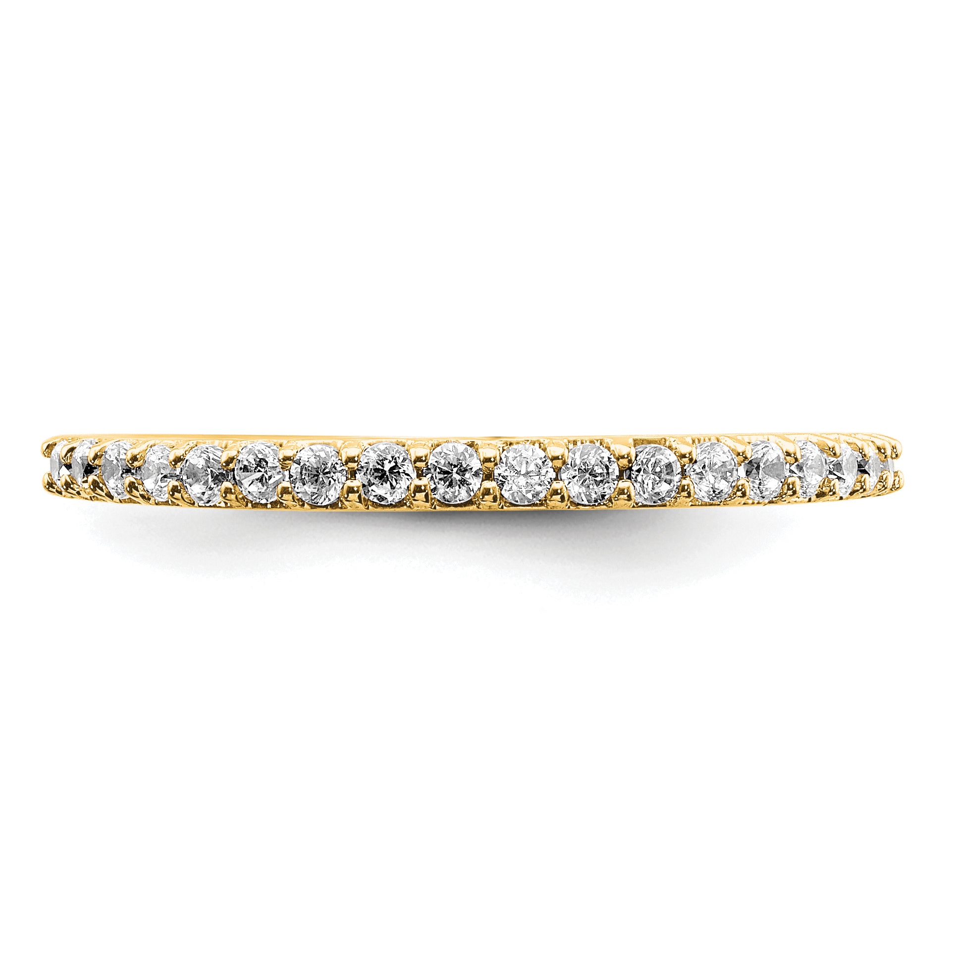 14k 1/4 carat Lab Grown Diamond VS/SI+ G+ Complete Wedding Band
