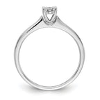 14k White Gold Diamond Ring