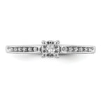 14k White Gold Diamond Ring