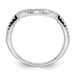 14K White Gold Lab Grown Diamond VS/SI+ G+ Wedding Band