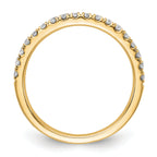 14k 1/3 carat Lab Grown Diamond VS/SI+ G+ Complete Wedding Band