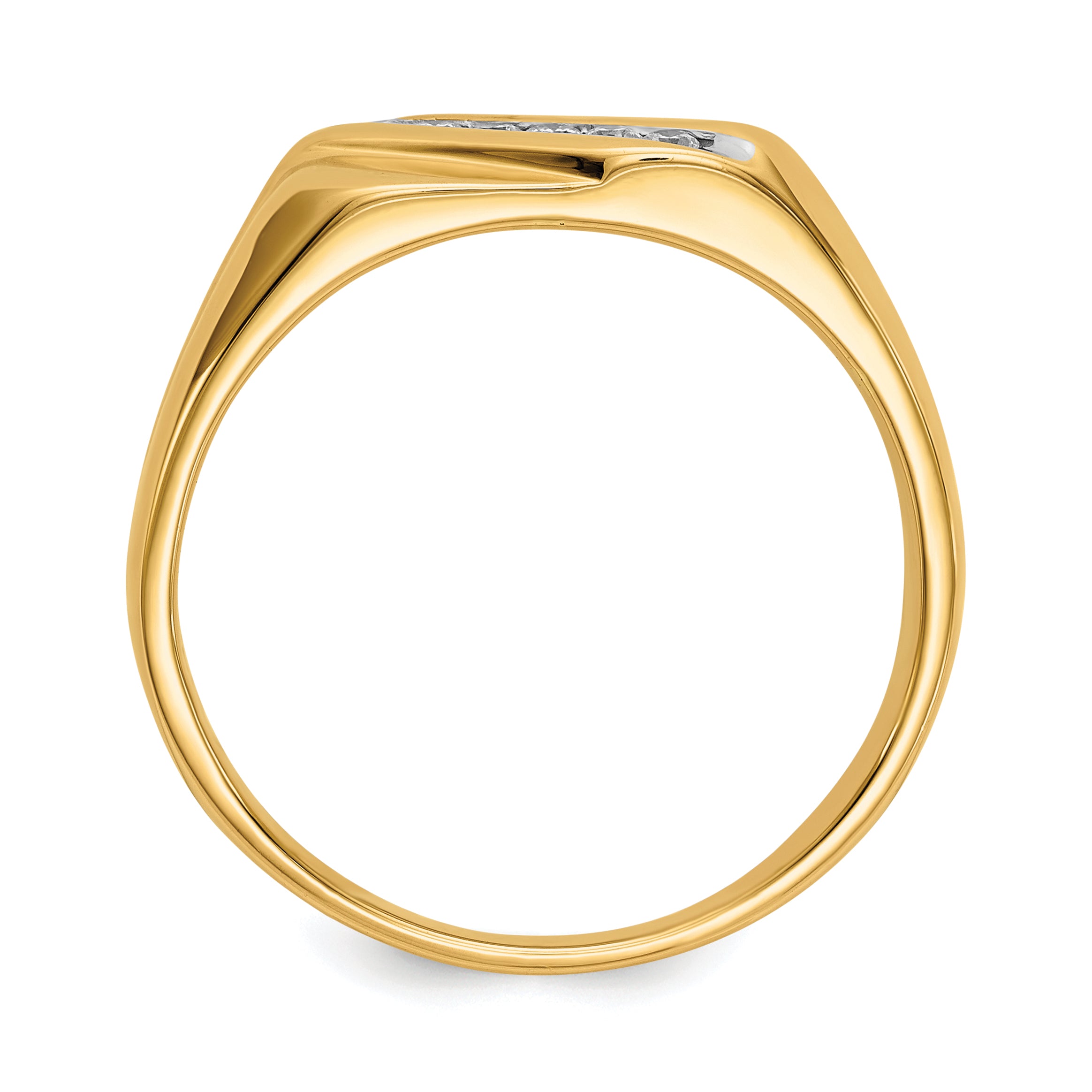 10K Diamond Mens Ring Secondary image