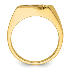 10K Mens Band Mounting