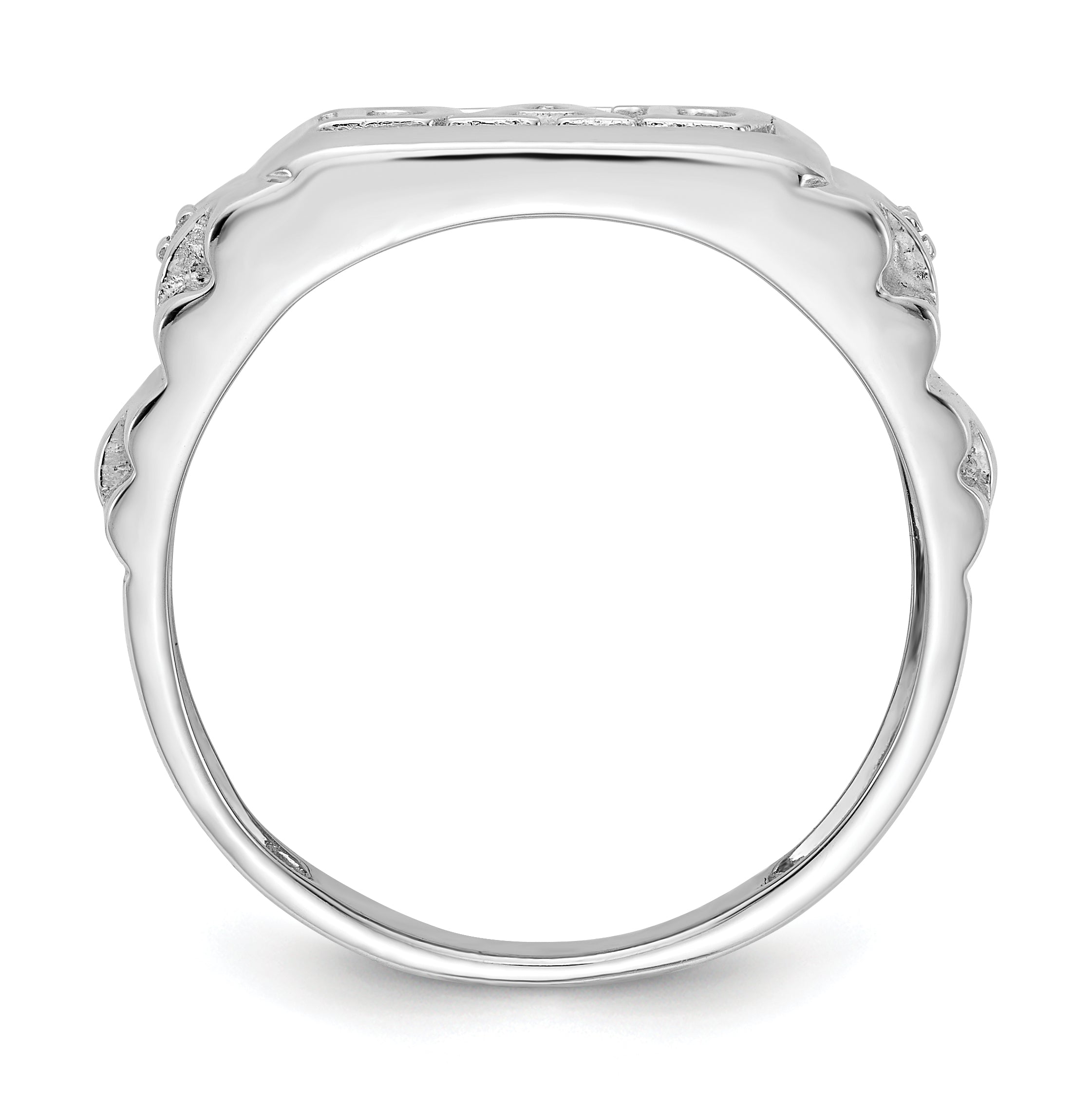 14KW AA Diamond men's ring Secondary image