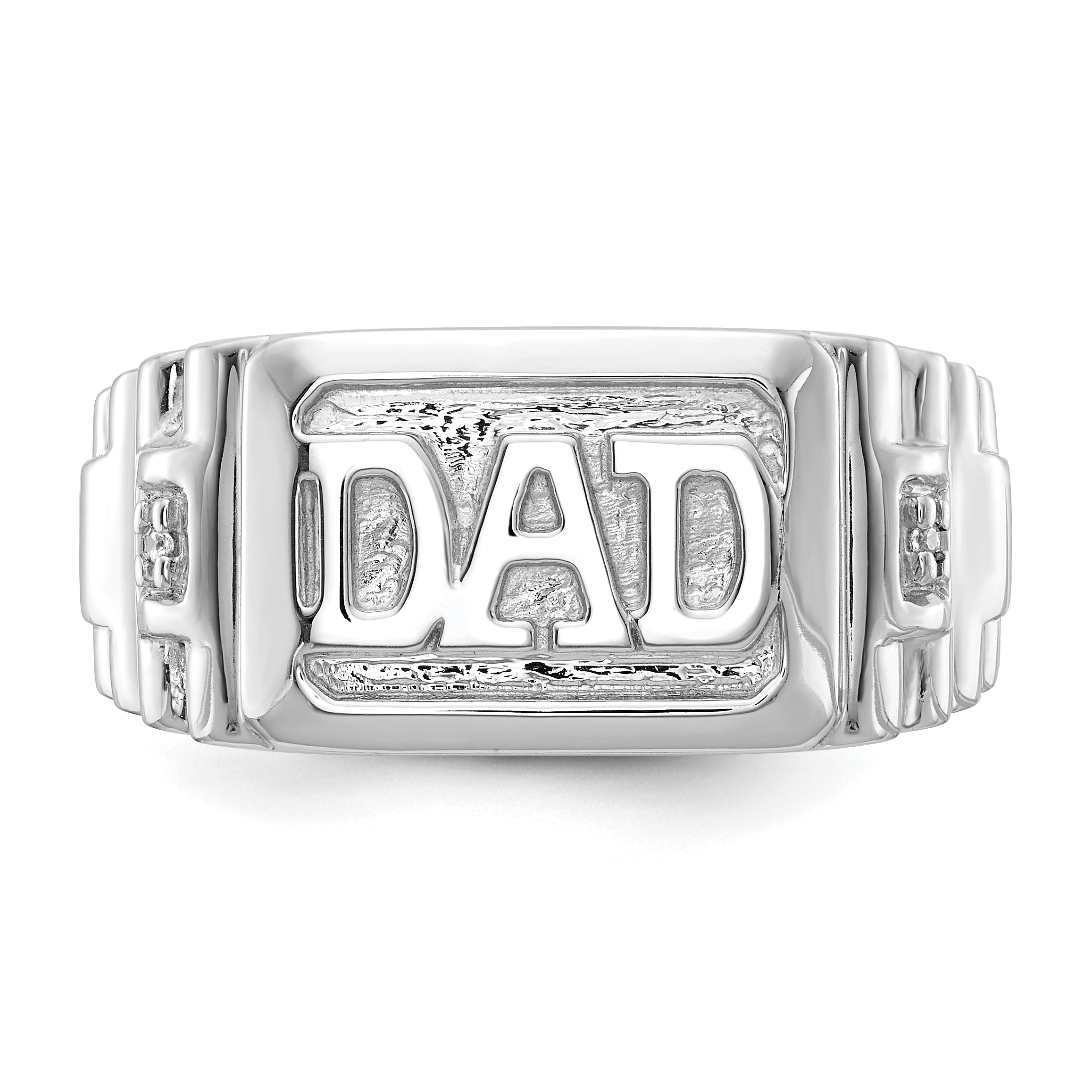 14KW AA Diamond men's ring