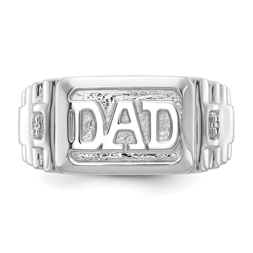14KW AA Diamond men's ring