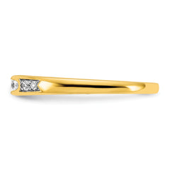 14K Lab Grown Diamond VS/SI+ G+ Petite Engagement Ring