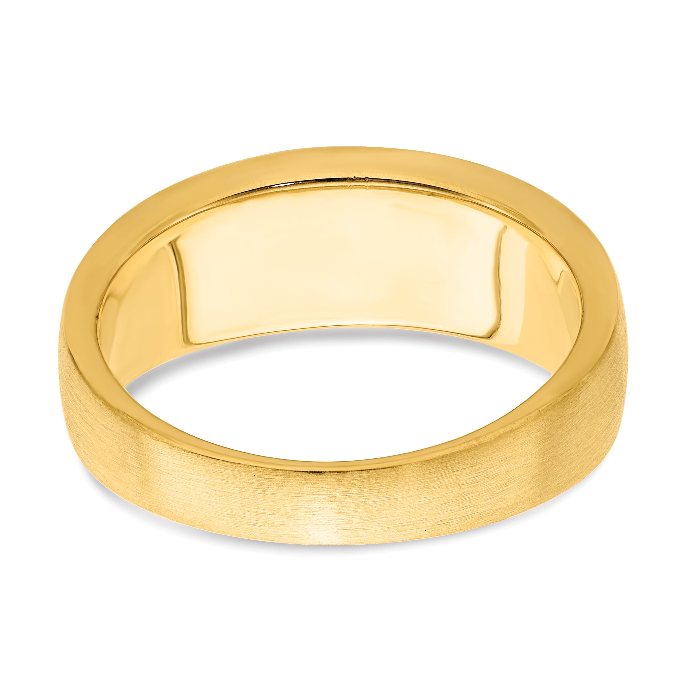 14K Lab Grown VS/SI+ G+ Dia Men's Band