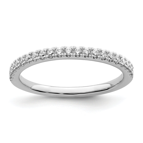 Lab-Grown Diamond Engagement Ring in 14K White Gold (1/4 ct. tw.), Size 6–9 - Sophia Jewelers