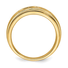 10K Lab Grown Diamond, VS/SI+ G+ Men's Ring