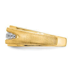 10K Lab Grown Diamond, VS/SI+ G+ Men's Ring