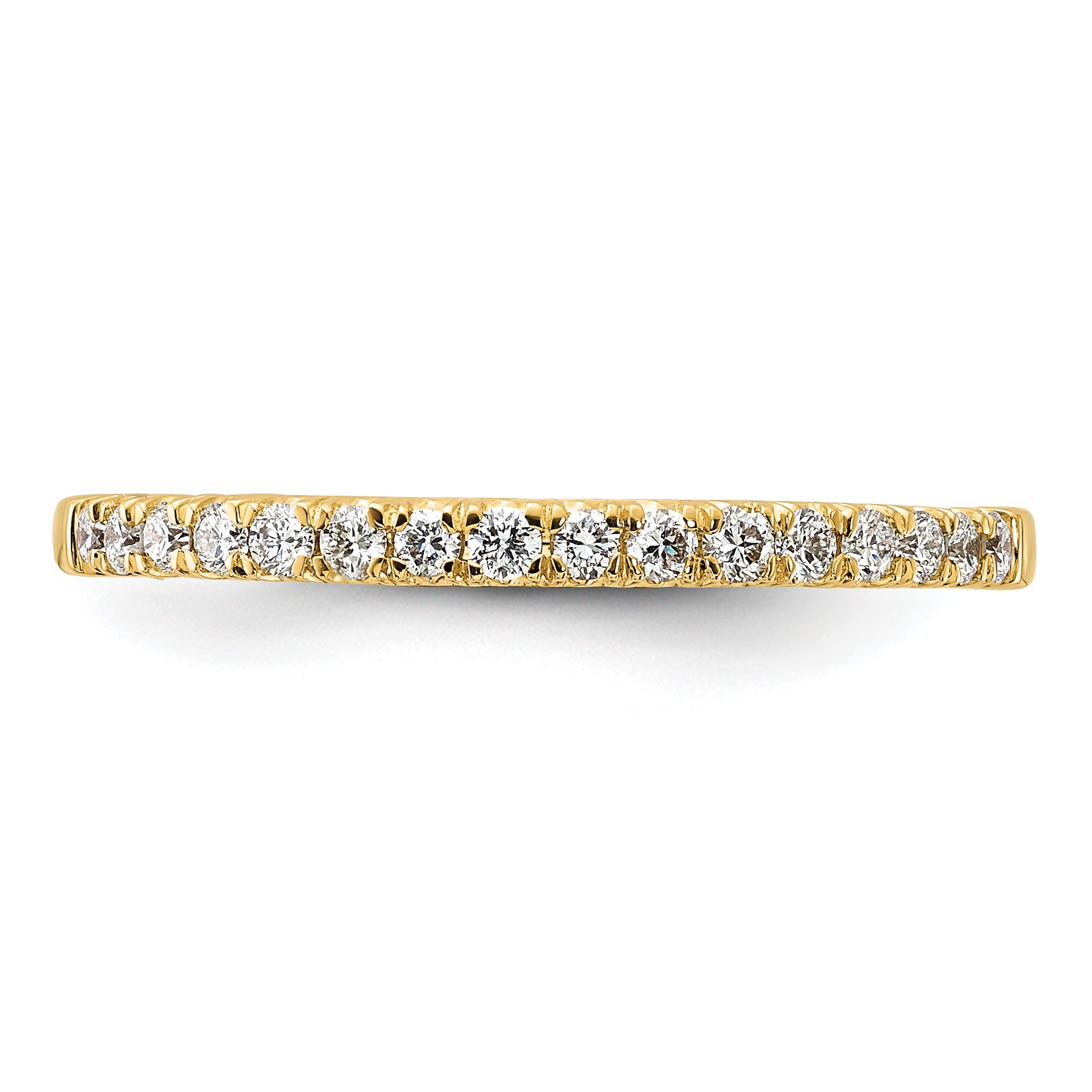 14k 1/4 carat Lab Grown Diamond VS/SI+ G+ Complete Wedding Band