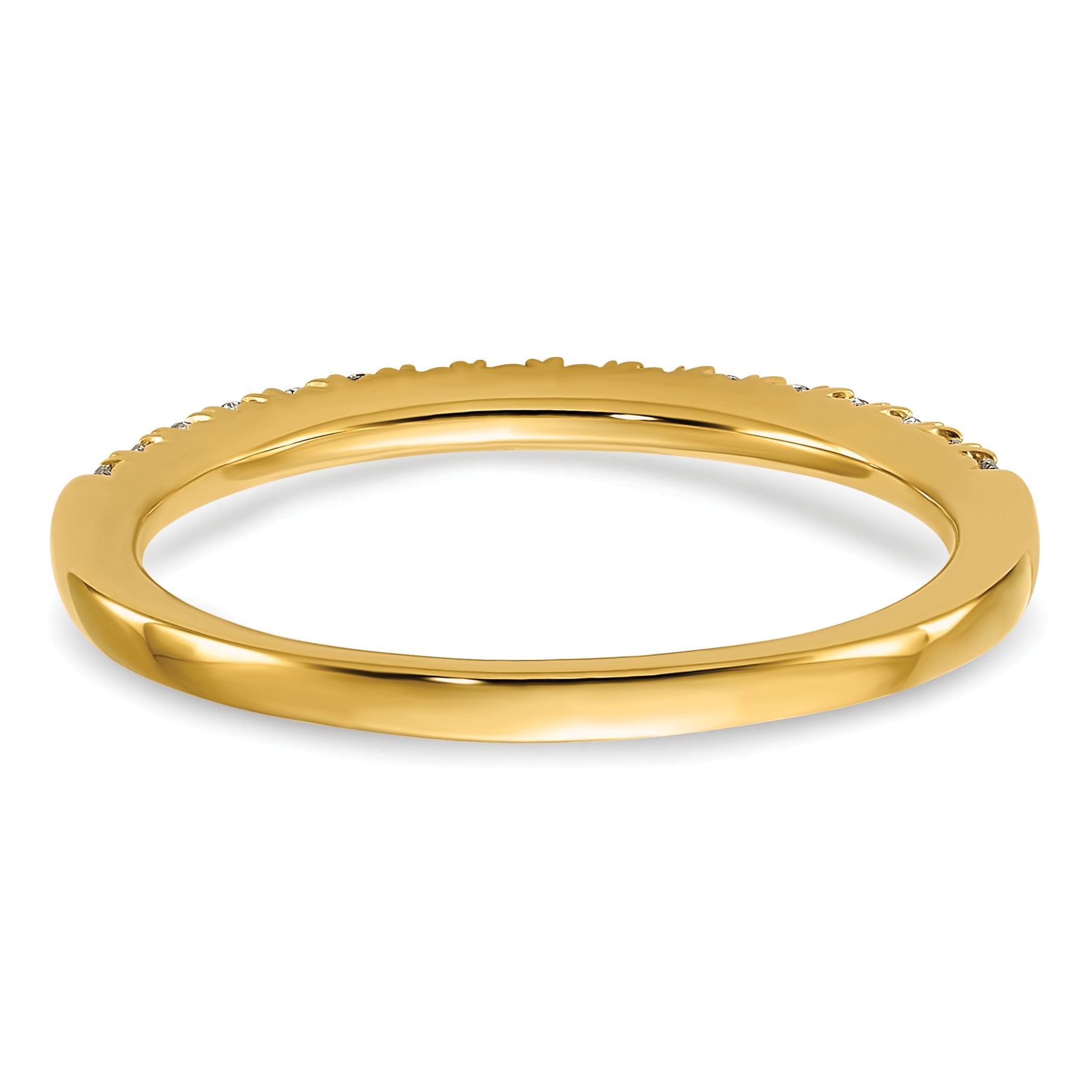 14k 1/4 carat Lab Grown Diamond VS/SI+ G+ Complete Wedding Band