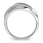 10k White Gold 3/4 carat Lab Grown Diamond VS/SI+ G+ Five Stone Complete Men's Ring