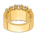 14k 2 carat Lab Grown Diamond VS/SI+ G+ Complete Fashion Band