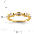14k 1/4 carat Lab Grown Diamond VS/SI+ G+ Complete Ring