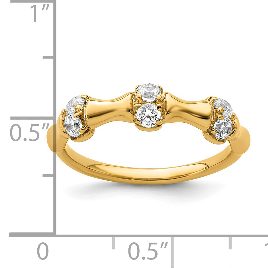 14K Lab Grown Diamond VS/SI+ G+ Fancy Ring